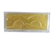 Set of 10 Empty Lash Box Glitter Paper Plastic Eyelash Packaging Box (gold)