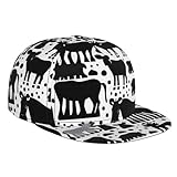 dngser berretto da baseball alla moda traspirante con motivo di stimolazione visiva, per uomo e donna, regolabile, perfetto per viaggi, attività all'aperto, sport, nero, nero, taglia unica