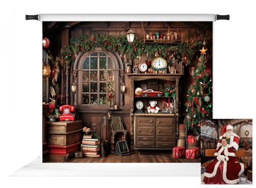 Toile de fond Noël Père Noël pour réussir vos photos de groupe