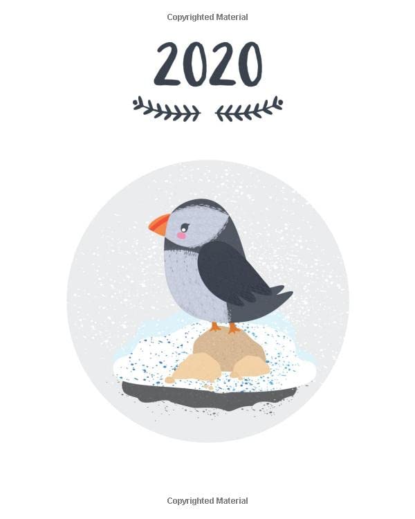 2020: Weekly & Monthly Planner, Puffin calendar 2020
