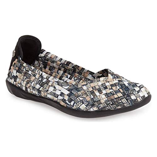 Bernie Mev Women s Braided Catwalk Straw Flats - 39 M EU