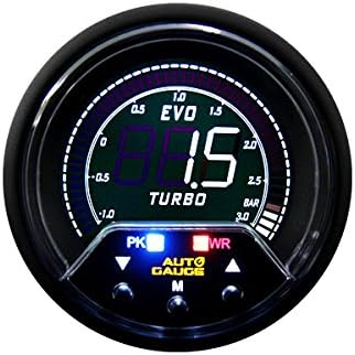 Amazon Co Jp オートゲージ ブースト計 60mm 追加メーター 4色バックライト 456シリーズ 車 バイク