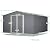 Large Outdoor Storage Shed, 11' X 13' Metal Galvanized Steel Garden Shed with Floor Frame, Utility Tool Shed Storage House for Backyard, Patio, Lawn