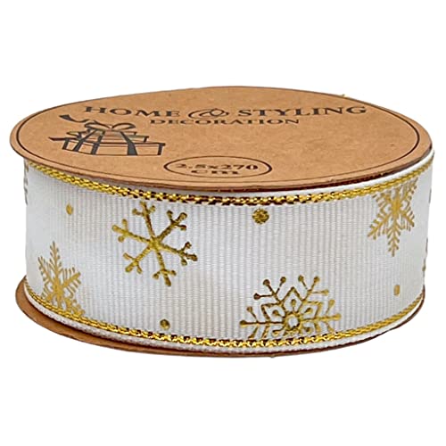 Ruban cadeau de Noël lot de 15 rouleaux en satin de polyester 40m - 4