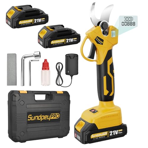 SundpeyPRO Brushless Cordless Pruning Shears - 21V Max 1.2" Electric