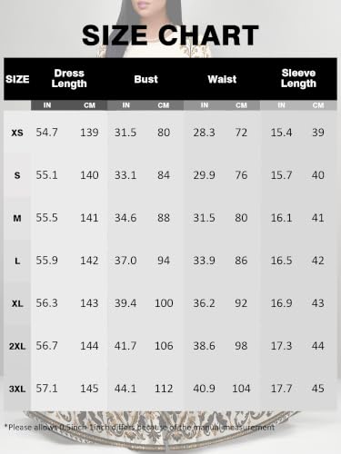 Image of Women Plus Size Long Sleeve V Neck Maxi Dress with Belt | Soft fabric relaxed fit three quarter sleeve v neck with pockets for party and daily wear