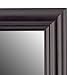 Gallery Solutions - Black Wall-Mounted - Curio & Shot Glass Display Case - 17