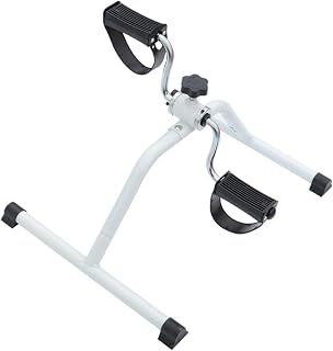 COOLHIYA Exercise Bikes Indoor Cycling Bike Desk Bike Exerciser Leg Arm Exercisers Peddle Workout Bike for Home Limb Rehabilitation Training Equipment Desktop Rehabilitation Equipment Pedal