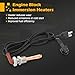 3500022 Engine Block Immersion Heater with Cover Cap for Cummins ISB, QSB/Paccar PX-6, PX-7 5.9L 6.7L - 3/4