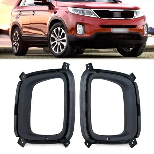 Cubierta de luz antiniebla izquierda para parachoques de Kia Sorento 2013 3