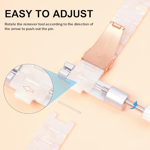 Image of iiteeology Compatible with Apple Watch Band 42mm 41mm 40mm 46mm 45mm 44mm, Light Resin with Stainless Steel Replacement Wristband for iWatch Ultra 3 /Ultra 2 49mm Series 11-1 SE 3