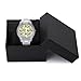 Imagen de Cherry and  Reloj de pulsera de acero inoxidable para hombre