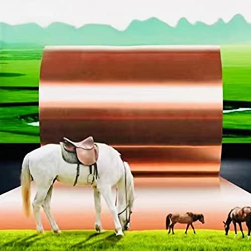Copper Foil Sheet Metal 1Mm X 200Mm X 80000Mm 80M 262.5Ft Length, 1Pcs Thin 99.99% Pure Copper Flash Roll Sheet For Craft Crafting 1Mm Thick Thickness 80000Mm 80 Meters Long From Bopaodao #TOP4
