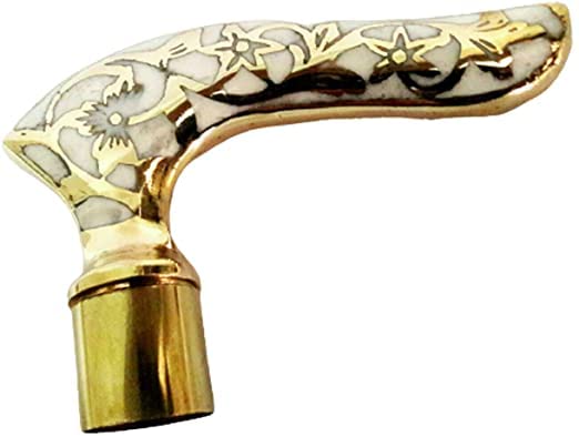 Victorian Cane Head Brass Walking Cane Handle for Wooden Vintage Walking Stick Gift Only Handle Use for All Walking Stick for Men & Women Everyday by Maritime Nautical-image-26