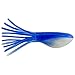 Johnson Crappie Buster Shad Tubes Soft Bait, Neon Blue-Pearl, 2-Inch