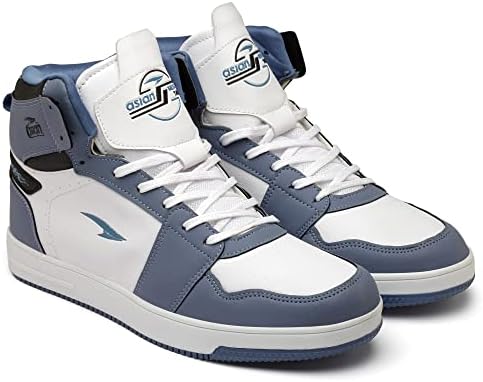 ASIAN Carnival-13 Men's High Top Casual Chunky Fashion Sneakers,Dancing Shoes | Basketball Shoes with Rubber Outsole for Boys