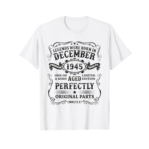 Las Leyendas Nacen Diciembre 1945 Regalo 79 Años Cumpleaños Camiseta