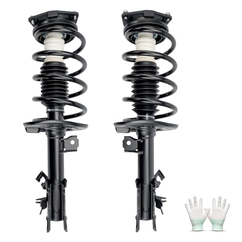 KAX Front Complete Struts Shocks Assembly 1333283L/1333283R 2pcs Fit For Nissan Rogue 2008-2012 Suspension Struts and Shocks Absorber with Coil Spring