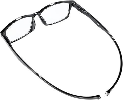 Miniatura 5 de TRIFUTORO Paquete de 2 lentes de lectura magnéticos patillas largas lectores de computadora patillas flexibles para cara más grande