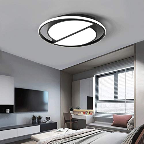 Plafonnier LED à intensité variable de 42 cm pour chambre moderne