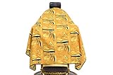 King Midas Haircutting Cape Professional Barber Cape (Gold)
