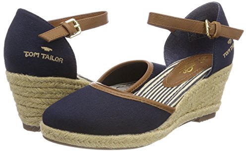 TOM TAILOR 4890903, Sandali con Cinturino alla
