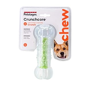 Petstages Crunchcore Bone Water Bottle Alternative Dog Chew Toy, Large Petstages Crunchcore Bone Water Bottle Alternative Dog Chew Toy Large