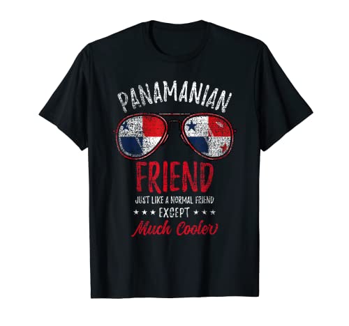 Cool Panamanian Friend Sunglasses Panamanian Family Vintage T-Shirt