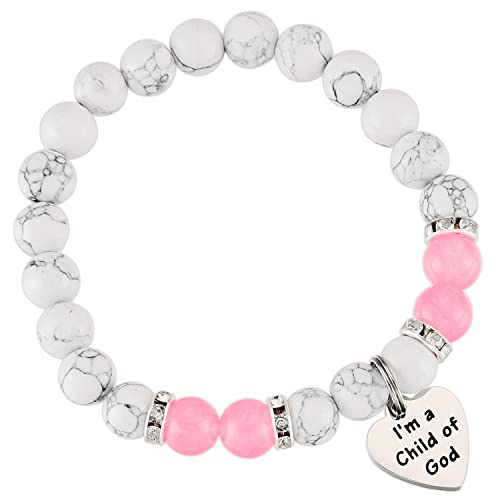 Cross Bracelet For Girls Ages 8 12 Bangle Bracelets I'm A Child Of God Baby Christening Bracelet #TOP9
