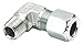 Parker 4 CBU-S Elbow, 90, Zinc Steel, Comp x M, 1/4Inx1/8in