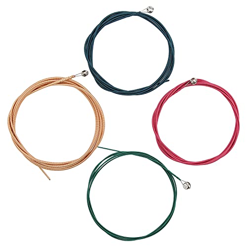 Crazy Sales Conjunto de cordas para baixo elétrico, 4 cordas de guitarra com liga de cobre contendo