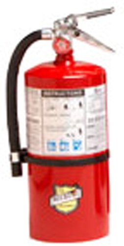 Buckeye 11310 ABC Multipurpose Dry Chemical Hand Held Fire Extinguisher with Aluminum Valve and Wall Hook, 10 lbs Agent Capacity, 6