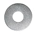 RMP Stamping Blanks, 3/4 Inch Washer with 3/8 Inch Center Hole, 0.063 Inch (14 Ga.) Aluminum - 50 Pack