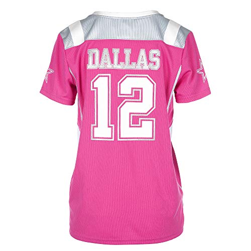 Dallas Cowboys NFL Friar Jersey, Pink, X-Large