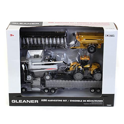 Tomy 1/64 Agco 4 Piece Harvesting Set With Gleaner A86 Combine 16420 #TOP7