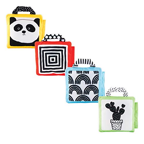 Sassy Reversible Soft Sensory Activity Panels, 4Count, Ages 0+ Months by Sassy - Image 2
