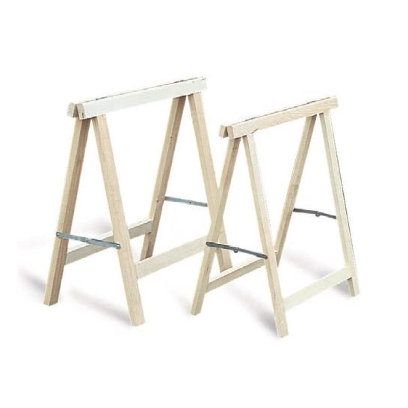 MERCIER - Tréteau pliant bois 75x75cm - MERCIER - 415