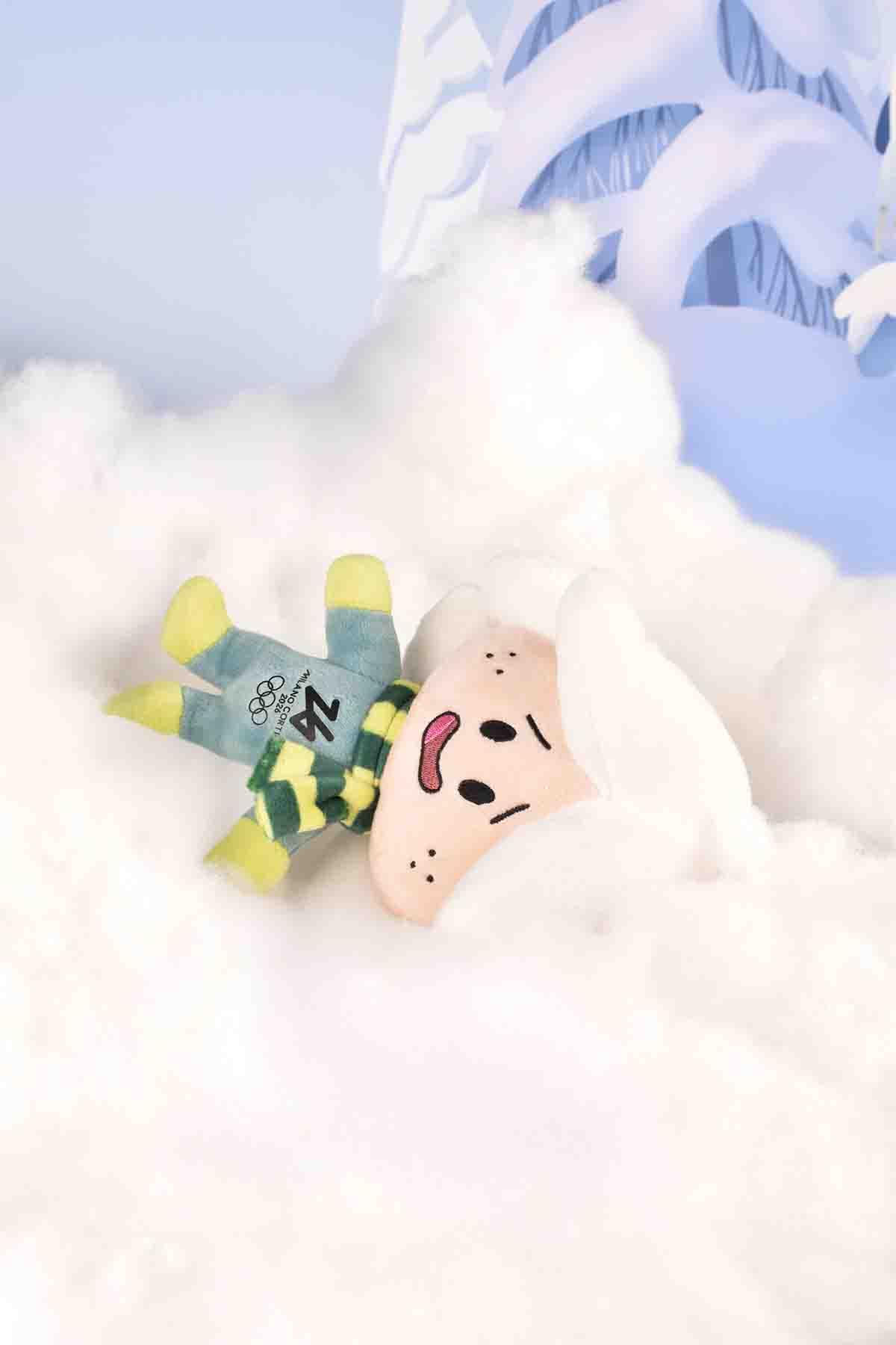 ぬいぐるみ・マスコット Milan Cortina Olympics Flo Plush Toy Doudou et Compagnie Milano Cortina 2026 - Official Cute FLO Plush