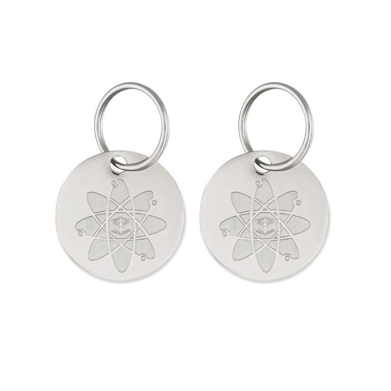 Natural Flea & Tick Repellent Collar Tag for Dogs & Cats – BioPower Pet Shield – Safe for Pets When Used as Directed – Lasts 1 Full Year - Regular Tag