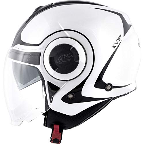 Kappa Casque jet KV37 Oregon 55/56 = S ECE 22-05 - Blanc - 1150 g