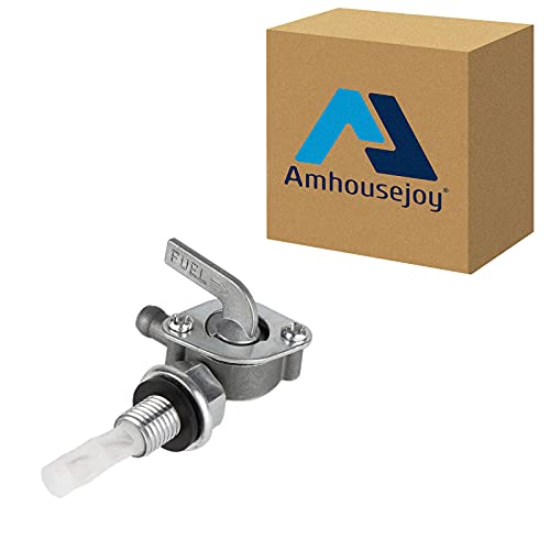 Amhousejoy Fuel Tank Gas Petcock Valve Switch Pump for 50cc