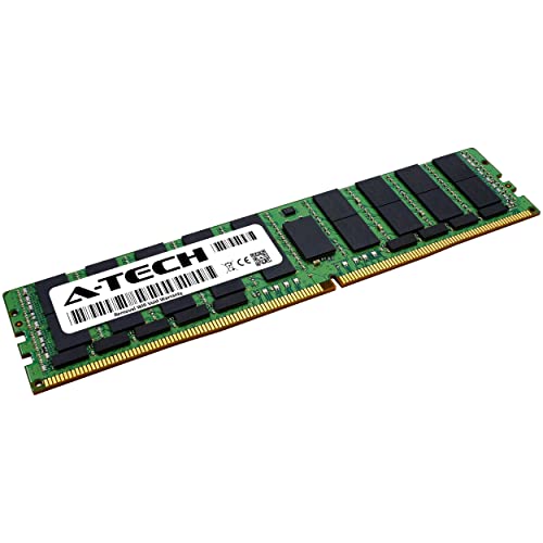 A-Tech 64Gb Kit (2X32Gb) 4Rx4 Pc4-17000 Load Reduced (Pc4-2133P-L) Ecc Lrdimm 288-Pin Ddr4-2133 Quad Rank Server Memory Ram #TOP3