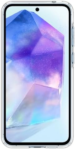 Spigen Ultra Hybrid for Samsung Galaxy A55 5G Case, Transparent Galaxy A55 5G Back Cover (2024) - TPU+Poly Carbonate｜Crystal Clear