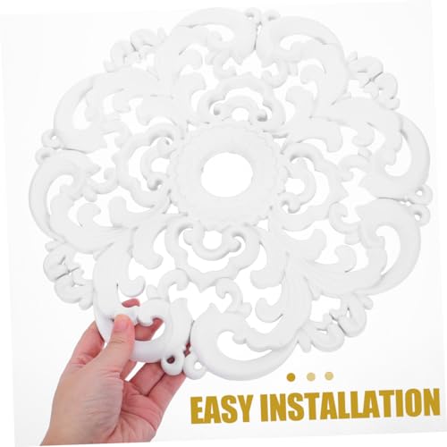 Medallón tallado calado de estilo escayola para decoración interior exclusiva 4