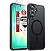 LeYi Handyhülle für Samsung Galaxy A26 5G Hülle für Panzerglas 2X mit Magsafe Kameraschutz Ultra Dünn, Slim Magnetisch Schutzhülle, Matt Transluzent Phone Case Cover A 26 256gb- Schwarz