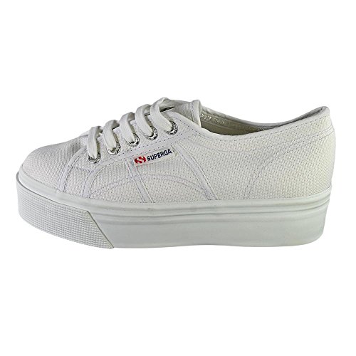 Superga 2790ACOTW LINEA UP AND DOWN Zapatillas para Mujer, Blanco (White 901), 38 EU