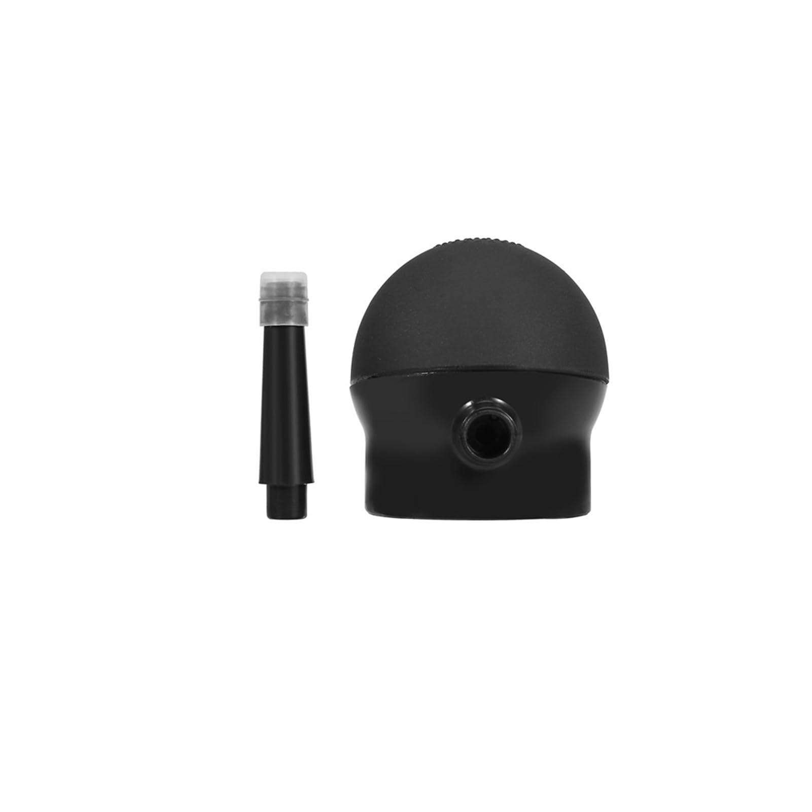 Spray Applicator Pump Nozzle, Hair Fibers Spray Applicator, accurate Application, Uniform Dispersion, Ideal for Front Hairline, Black ABS, 1 Unit for Men and Women