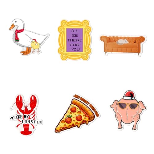 GOZOLA Friends Fridge Magnets for TV Show Fans, Strong Magnetic Kitchen Refrigerator Decor, Friend...