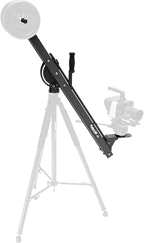 ProAm USA Taurus Jr Heavy Duty Compact DSLR cámara de vídeo Jib Grúa inclinación, 4 pies