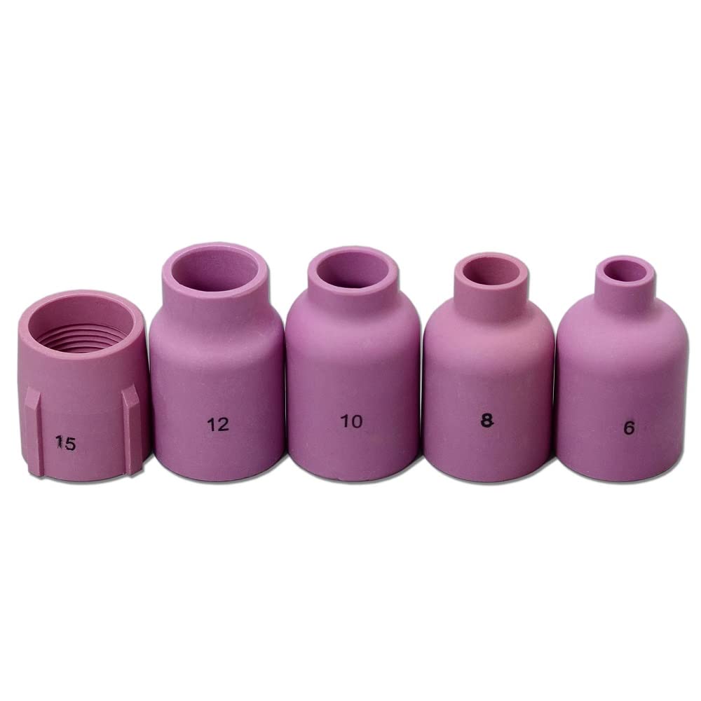 Amazon | RIVERWELD 5個 TIG ガスレンズ アルミナノズル 57N75 57N74 53N87 53N88 53N89 ...